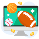 sport-balls-on-computer-screen-with-gambling-symbols