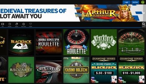 Betway Casino Table Games Page